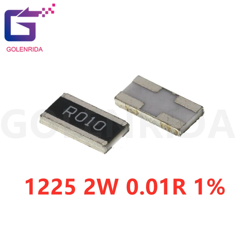 

50PCS 1225 1% 0.01R 10MR 2W 4-terminal current detection resistor