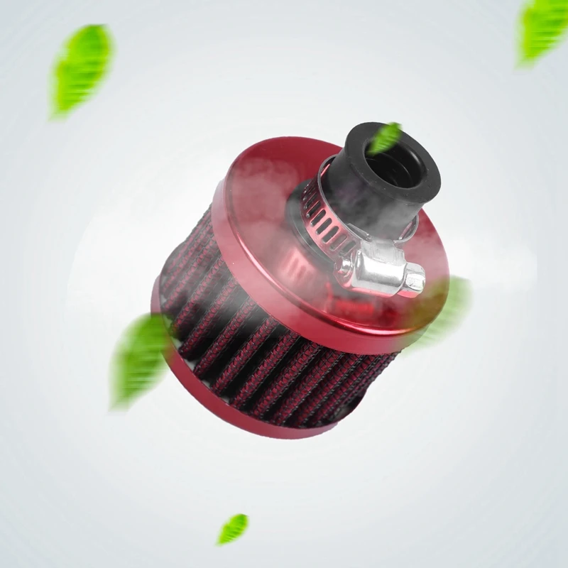 12 мм масляный картер двигателя клапан Сапун воздух фильтр фуксия|Воздушные