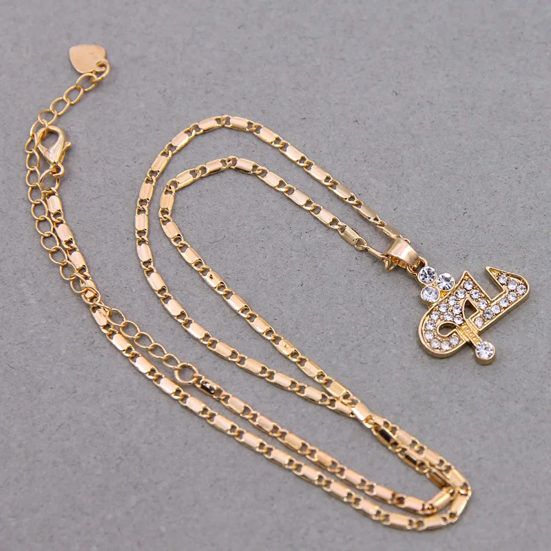 

New style charm Animal necklace Jewelry for Women Girl Inlaid rhinestones Fox Charms Party Decoration Necklace