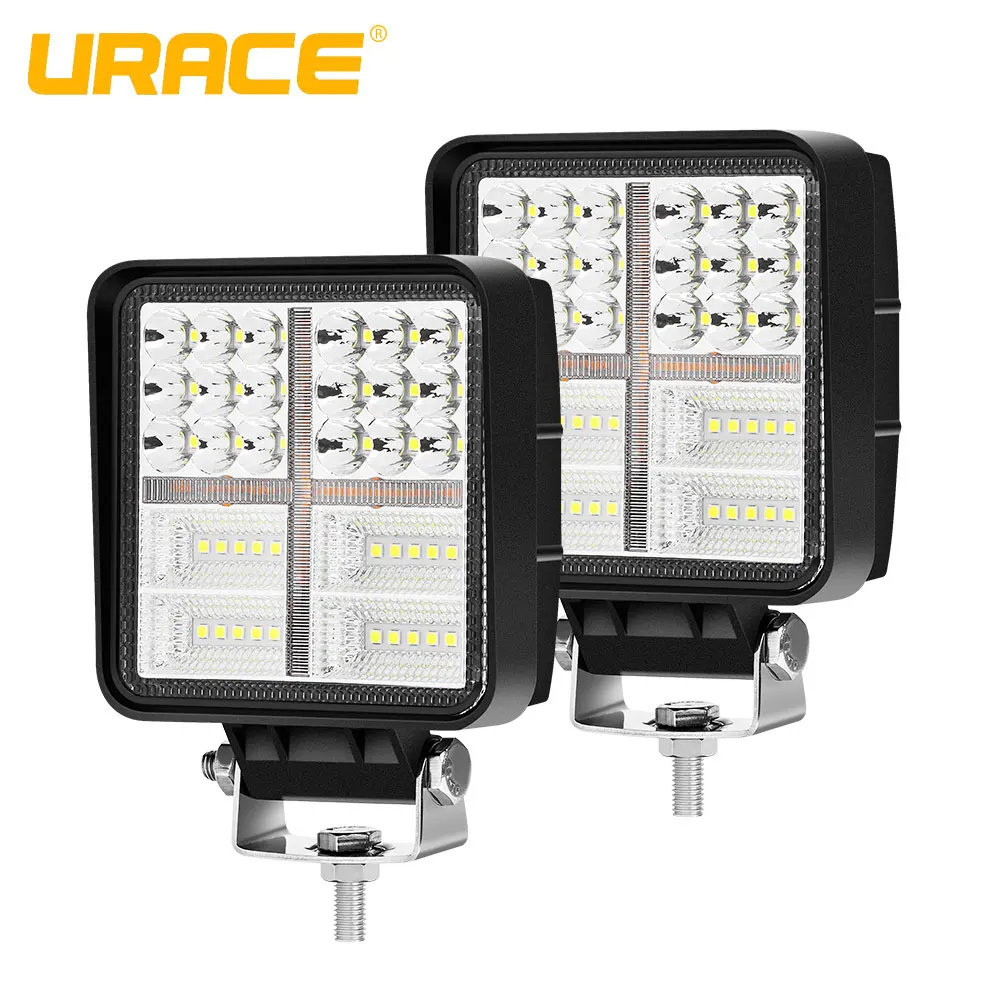 Светодиодная фара рабочего света URACE 4 дюйма 84 Вт светодиодный В 24 для мотоциклов |