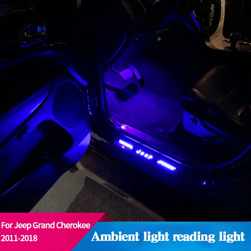 

Ambient Light Reading For Jeep Grand Cherokee 2011-2018 LED High Temperature Resistance Cars Decorative Accessories
