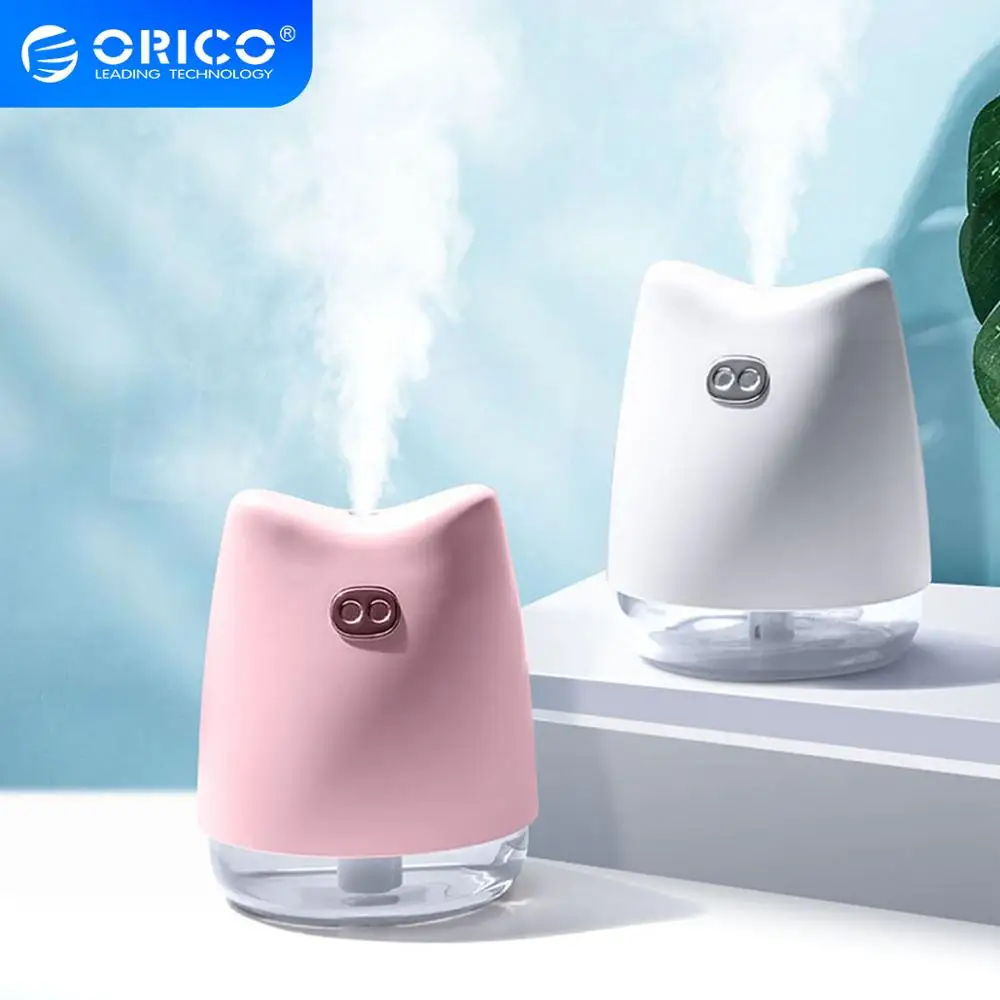 Ультразвуковой увлажнитель воздуха ORICO 270 мл USB диффузор эфирных масел с милым