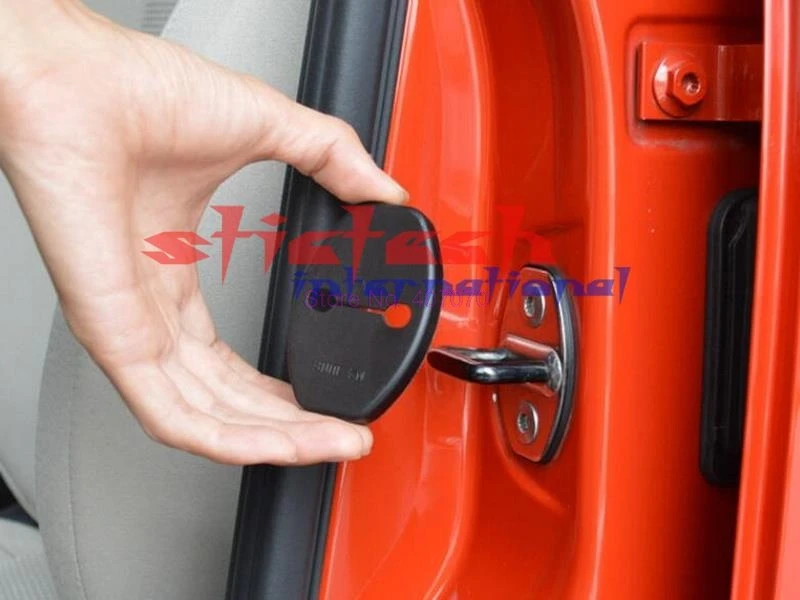 Изготовитель: DHL или Fedex100set наклейка на дверной замок автомобиля VW POLO JETTA MK5 MK6 passat B6