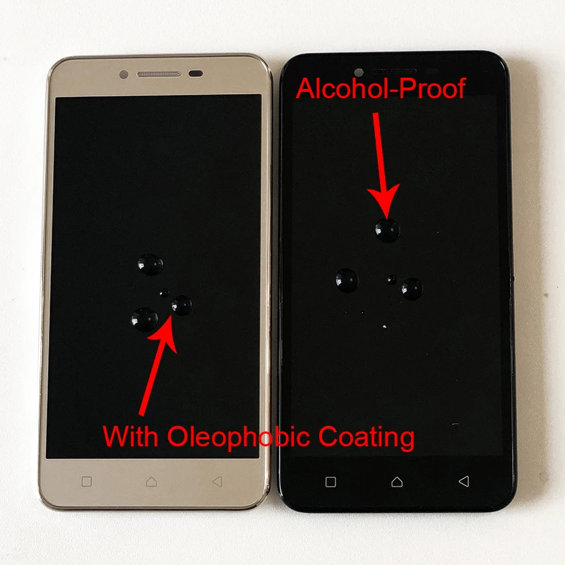 Оригинальная Axisinternational ЖК-рамка для 5," lenovo Vibe K5 Plus A6020a46 ЖК-экран+ сенсорная панель дигитайзер в сборе