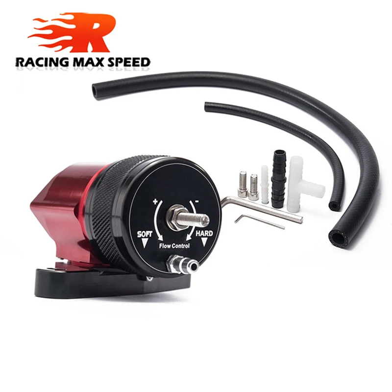 Красный и черный гоночный интеркулер рециркуляционный выдувной клапан BOV Kit для