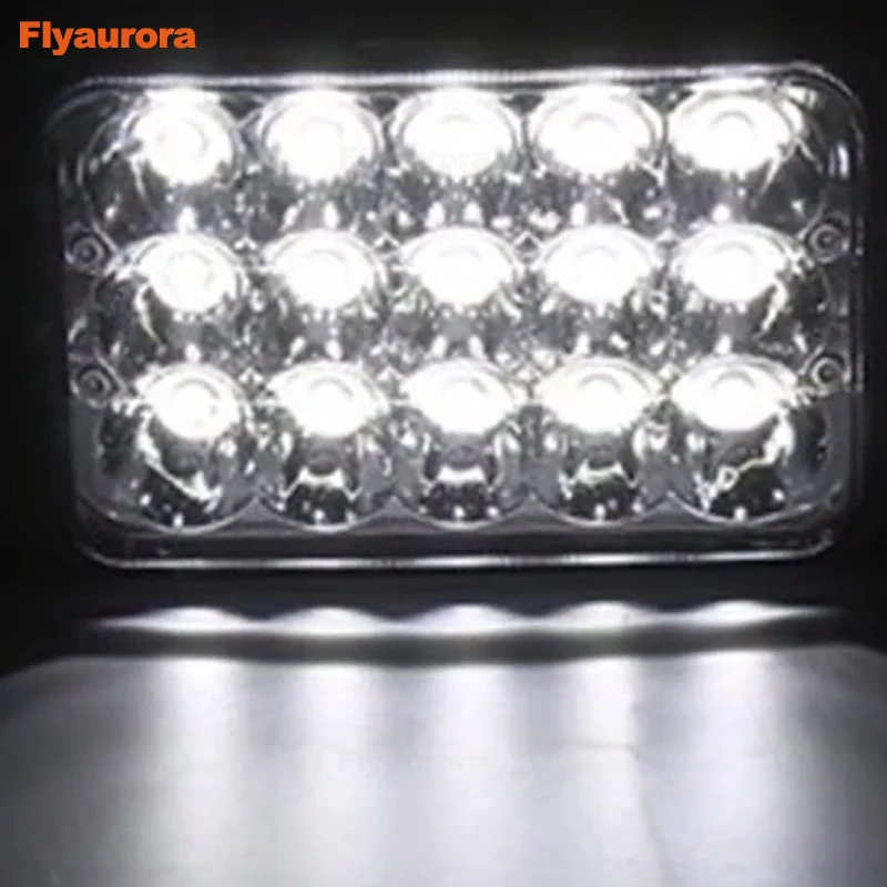 4x6 дюймов квадратная светодиодная фара высокая производительность защита от