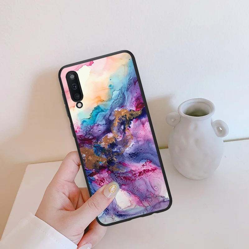 Чехол для телефона Galaxy M31 M21 M11 M01 M31S чехол с акварельным мраморным рисунком Samsung M51