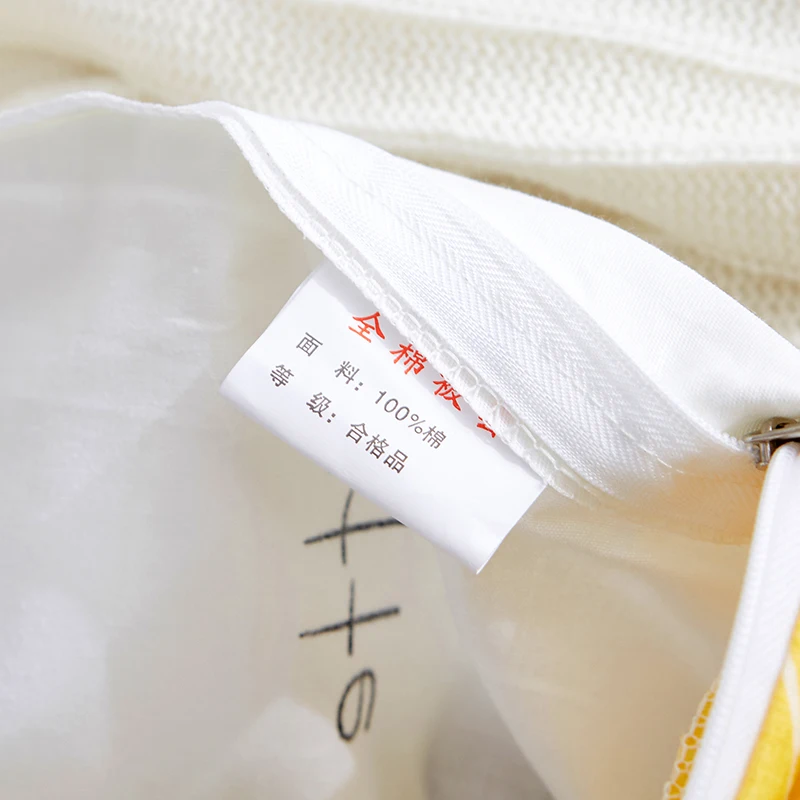 Домашний текстиль 1 шт. пододеяльник с милым рисунком животных из 100% хлопка