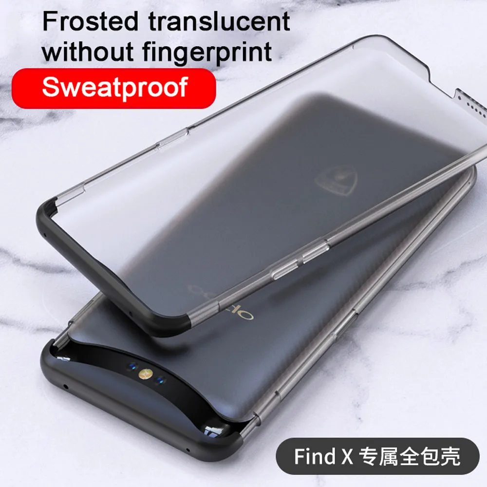 Прозрачный матовый чехол GKK для Realme X lite 3 2 PRO C2 OPPO K3 Find K1 Reno F11 F9 Pro A7 A9 A5s |