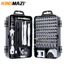 Набор отверток 115 в 1, Набор насадок для отвертки, многофункциональное Точное устройство для ремонта, ручные инструменты Torx Hex