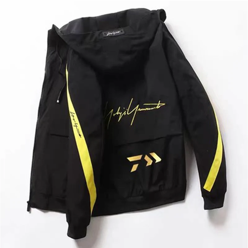 

Daiwa Spring And Autumn Fishing Clothes Luer Sea Fishing Outdoor Windproof Sports Coat Men's Hooded Jacket Pu Charging Clothes