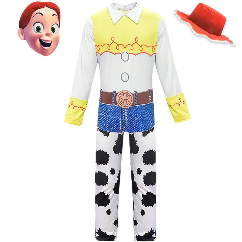 История игрушек 4 Yodeling Cowgirl костюм Джесси Косплей Карнавальный на Хэллоуин