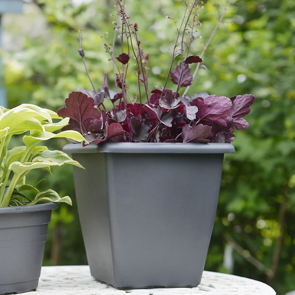 

Home Decoration Flower pots fleshy potted thickened resin Plastic Resin Flower Pot Growing Plant Holder Storage Container