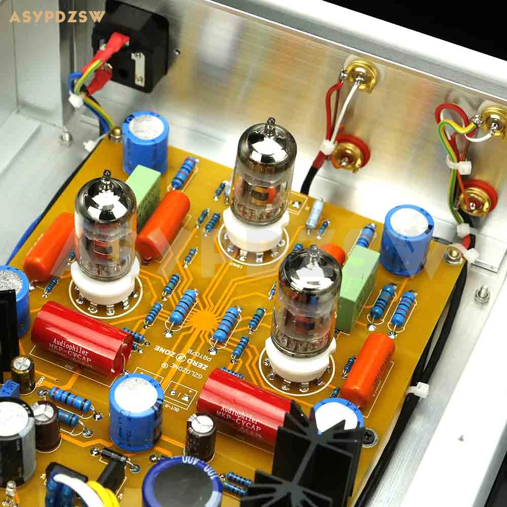Готовая стерео трубка предварительного усилителя PRT07B 12AX7 на схеме Marantz 7