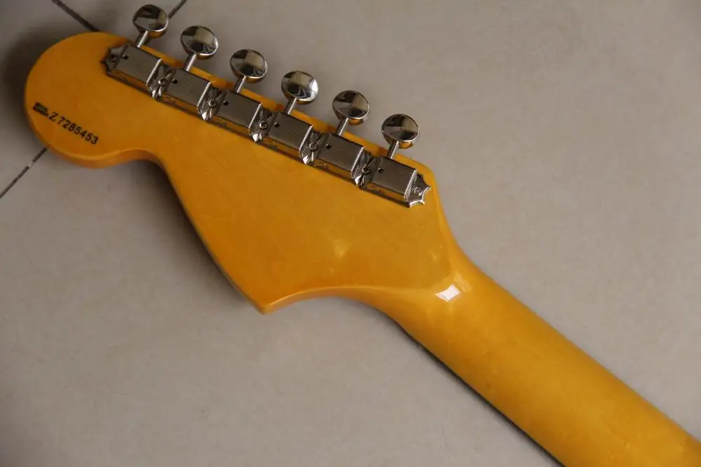 Оптовая продажа гитары из Китая новая модель электрической Jaguar в синем цвете