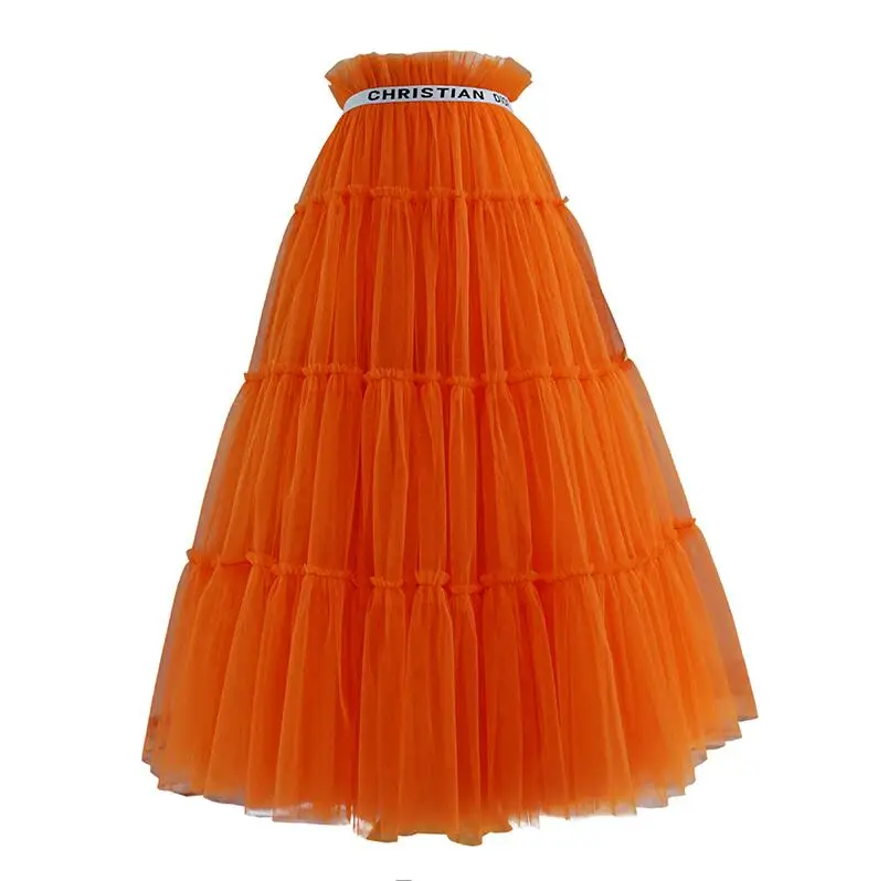 

Фея на заказ, европейская романтическая мягкая Высококачественная газовая юбка, полуюбка, лотос, лист, боковая сторона, яркая любимая леди