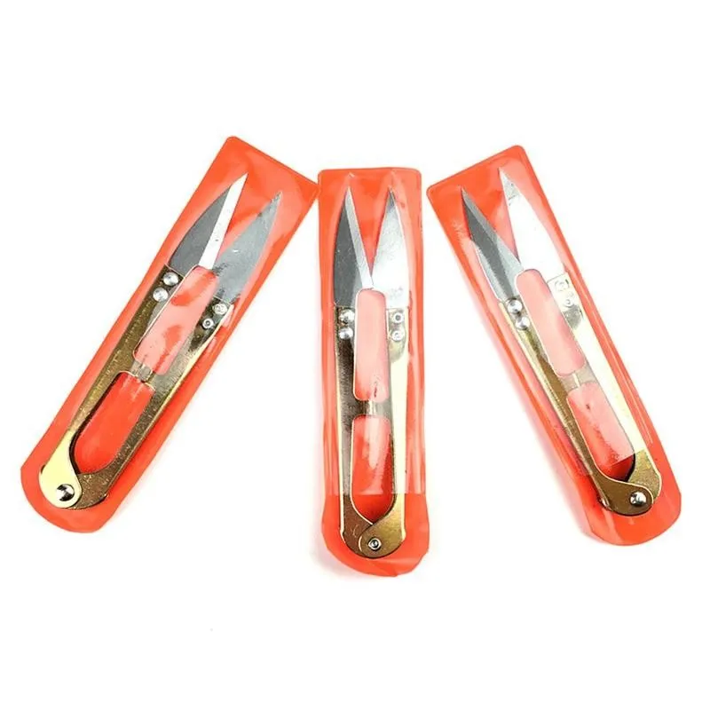 1Pcs U-Shaped Fishing Scissors Mini Fish Embroidery Application Tools Cutter Line C7M9 | Спорт и развлечения