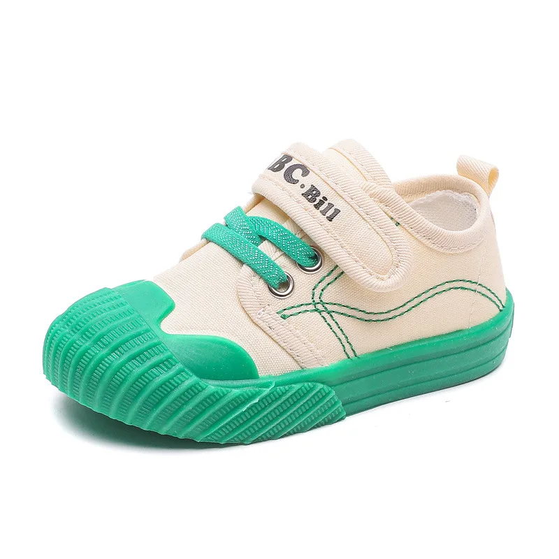 

Children's Shoes 2021 Spring New Low-Top Canvas Shoes Men's and Women's Baby Leisure Cloth Shoes