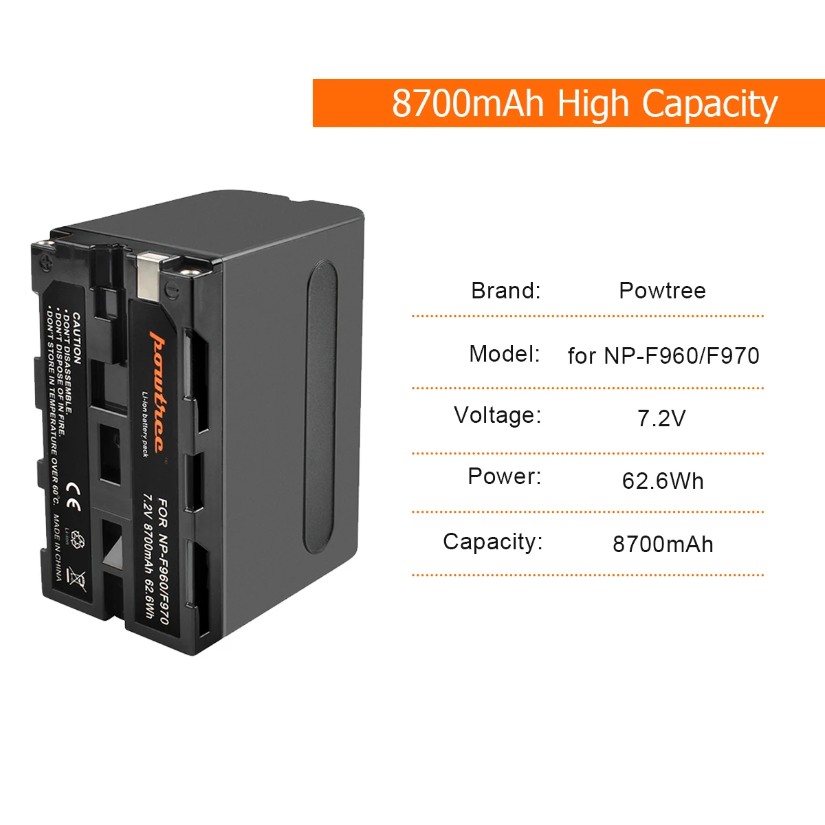 8700 мА/ч NP F970 F960 батареи с светодиодный Мощность индикатор + ЖК дисплей быстрая