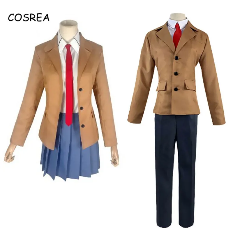 Костюмы косплея Anime Rascal Does Not Dream of Bunny Mens Azusagawa Sakuta и униформы Хэллоуина Sakurajima Mai Cos Wig Girls.