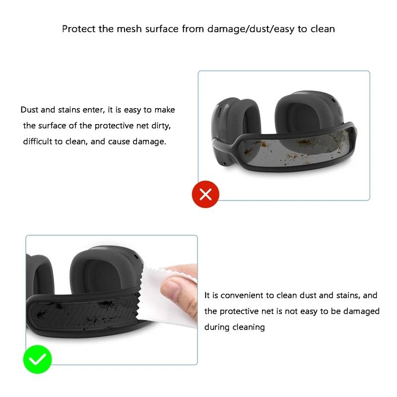 Силиконовый чехол для наушников Max моющийся амбушюров | Электроника