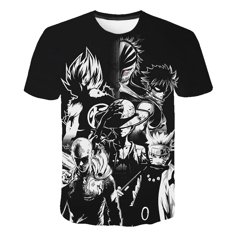 Футболка BIAOLUN Dragon Ball Z Goku для детей летняя футболка с короткими рукавами мальчиков