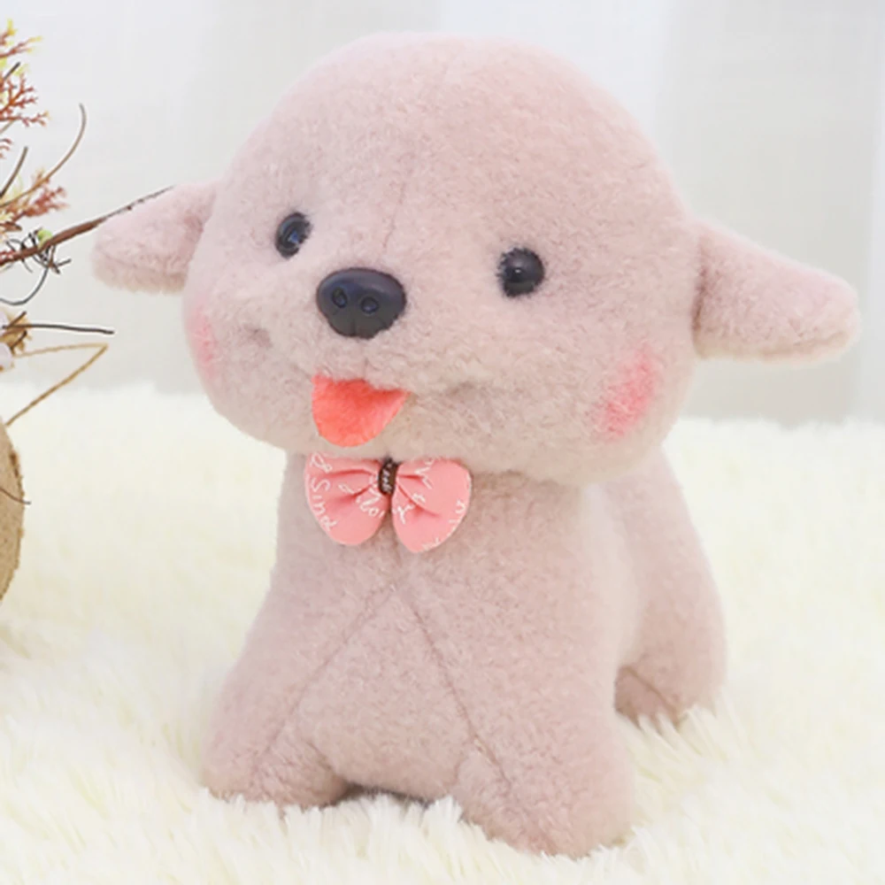 

Мягкая бархатная плюшевая игрушка-кукла для щенка