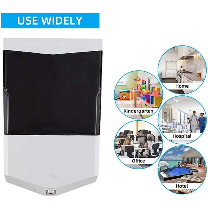 

Automatic Soap Dispenser 600ML Bathroom Soap Shampoo Dispenser Hand Sanitizer Machine Household Office Restaurant Wall Mounted
