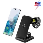 Беспроводное зарядное устройство Qi 15 Вт 20 Вт 30 Вт, подставка для IPhone 12 11 Pro XS MAX XR X 8 Xiaomi 11, док-станция для быстрой зарядки, зарядное устройство для телефона
