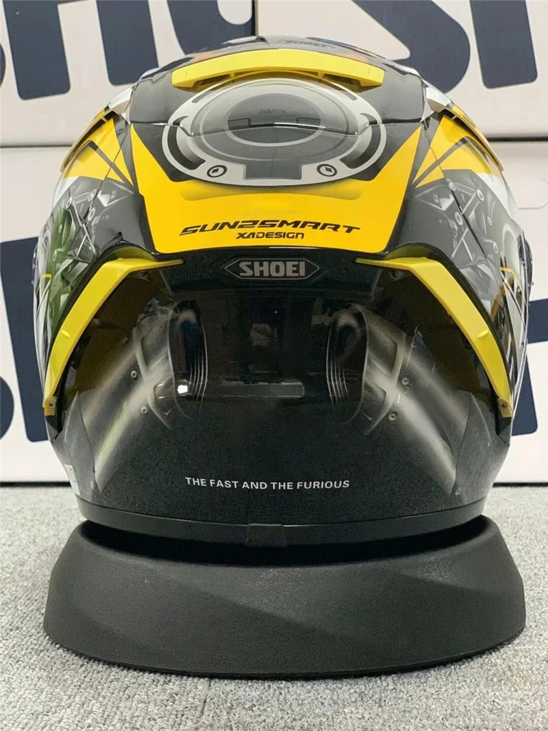 Шлем SHOEI X14 X 14 R1 60 летие желтый полнолицевой гоночный мотоциклетный шлем|Шлемы| |