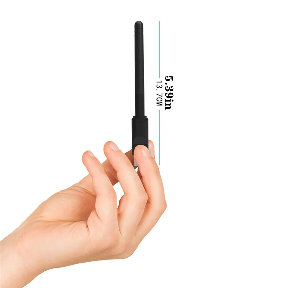 

7601 USB WIFI Receiver Wireless Network Card Smart Antenna Connector Receiver Ethernet Network Secure Card