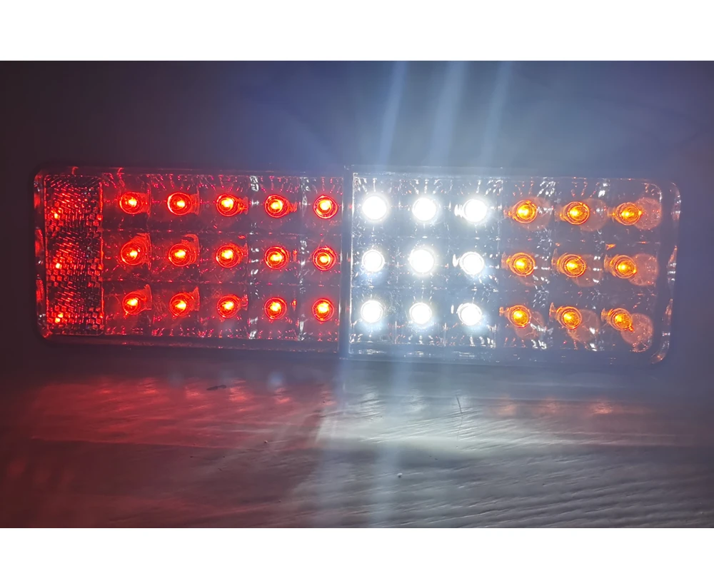 1 пара 36 светодиодных тормозных ламп с поворотным сигналом бампер задние фонари