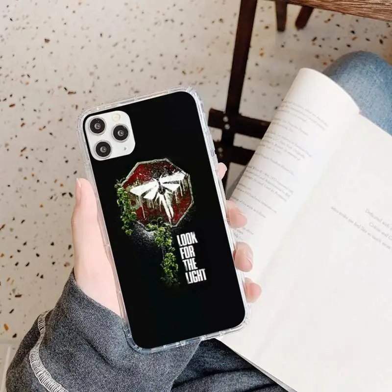 

the last of us TV series Phone Case Transparent soft For iphone 5 5s 5c se 6 6s 7 8 11 12 plus mini x xs xr pro max