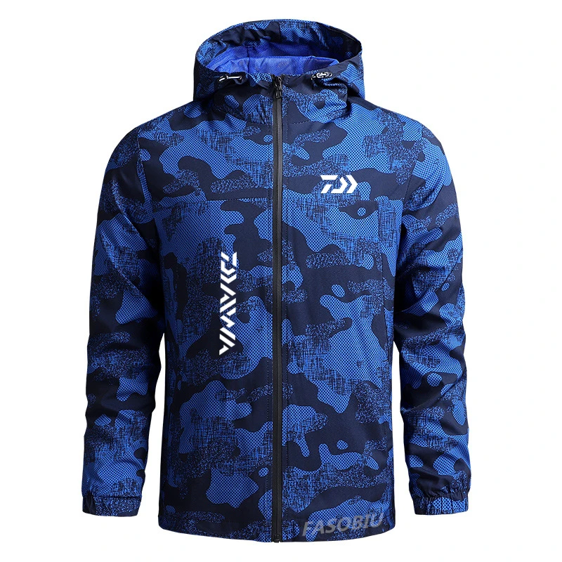 

DAIWA Autumn Fishing Clothes Thin Men Breathable Fishing Jacket Quick Dry Coat Camouflage Skin Clothing Fishing Shirt Outdoor