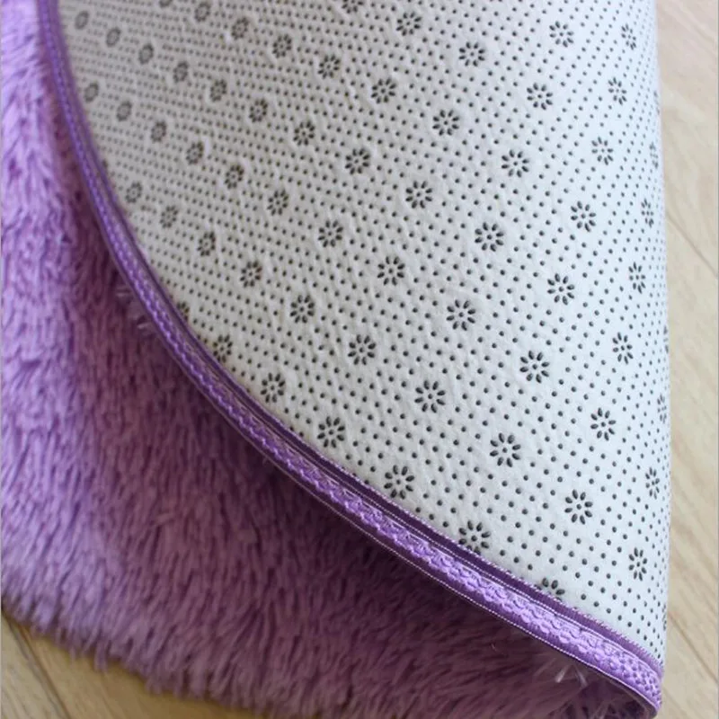 Ковер для гостиной из искусственного меха Европейский пушистый нескользящий