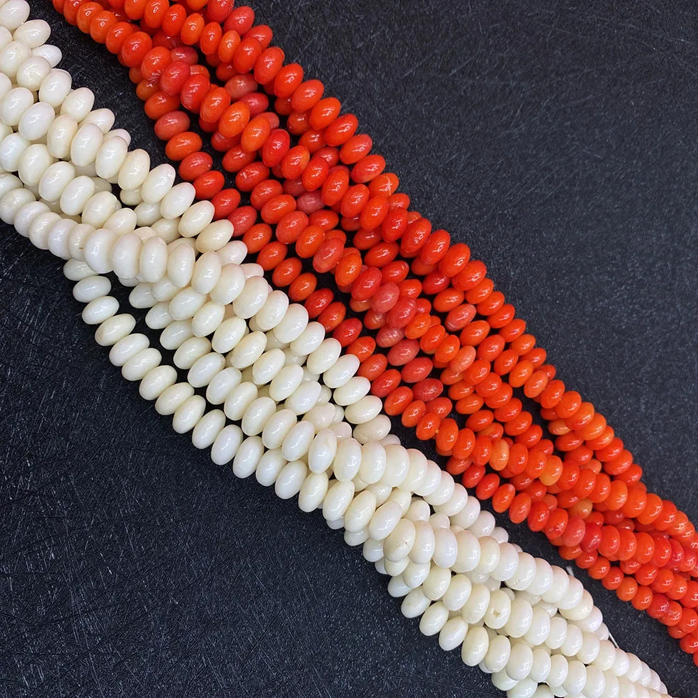 

Luxury Synthetic Coral Beads Handmade Chain Necklace Pendant Jewelry Accessories Wholesale Parts Handmade Jewelry Making Charm