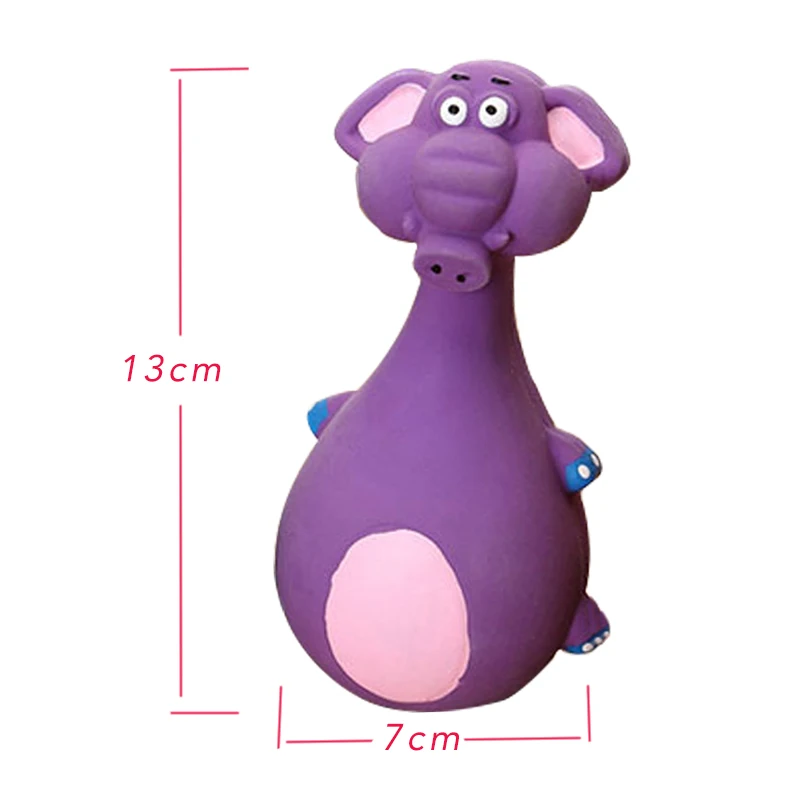 Симпатичная мультяшная игрушка для домашних животных собака вокал латексная