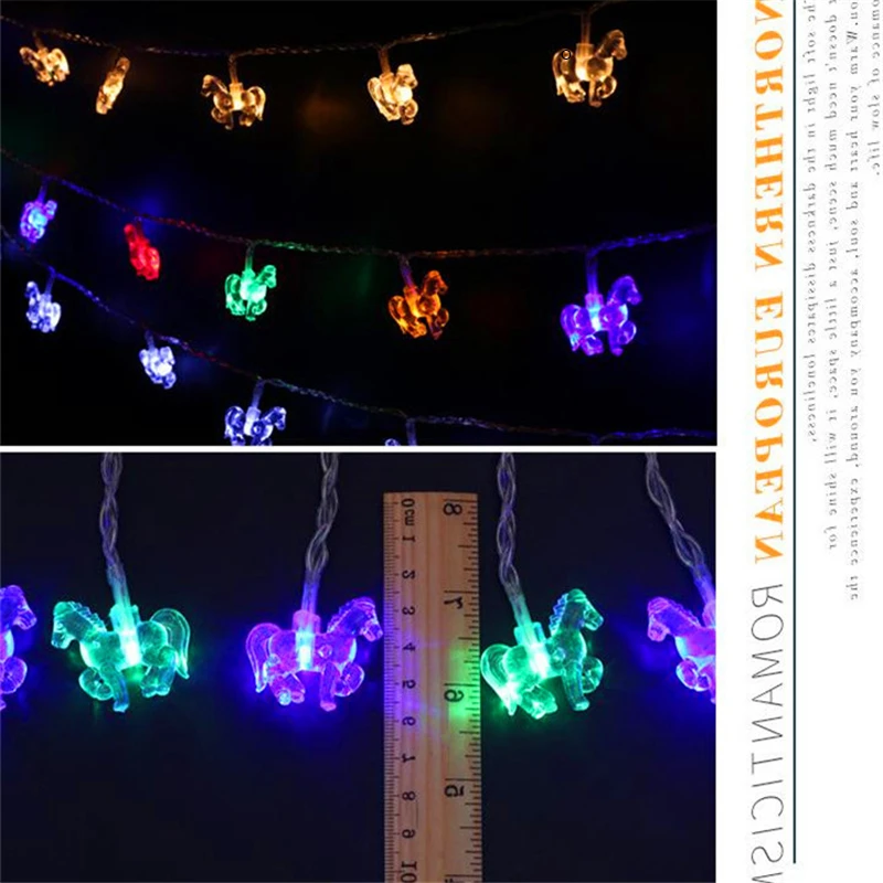 Работающий на батарейках 10 светодиодный 20 40 1 2 м 5 Праздничный Рождественский