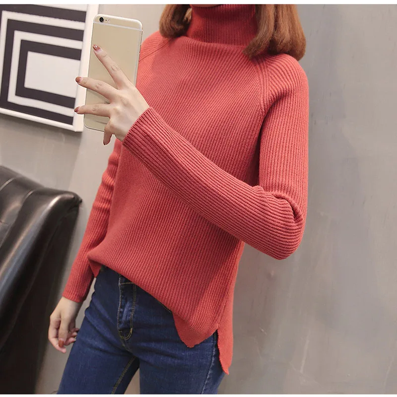 Осенняя и зимняя одежда женский свитер короткий вязаный Топ tutk K с длинными