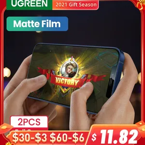 ugreen phone screen protector for iphone 12 pro max matte film full coverage glass for iphone 12 mini tempered protective glass free global shipping