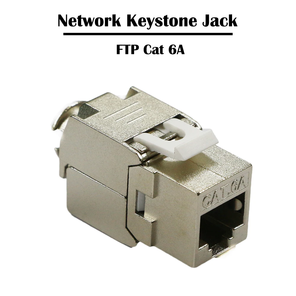 1/2 шт. FTP/STP Cat 6A/Cat 7 Keystone Jack Network RJ 45 Port Fluke тестер инструменты для патч панели