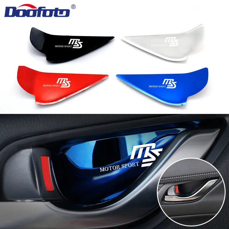 Крышка чаши для автомобильной двери Mazda MS 3 6 Demio CX3 CX 5 CX5 CX7 9 7 8 BM аксессуары наклейка