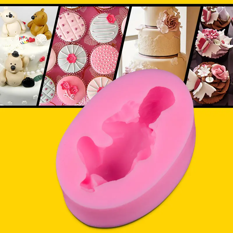 Силиконовая форма для торта сна ребенка помадка мыло ручной работы шоколадное