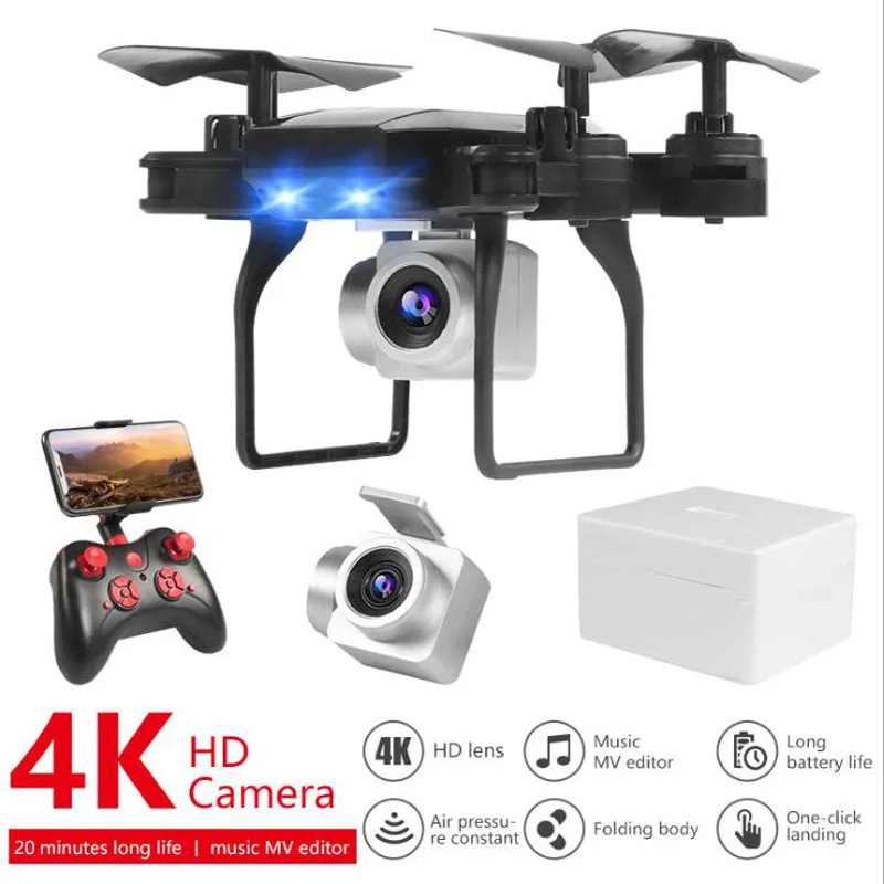 

4k Дрон HD Камера длинные Срок службы батареи RC вертолет Wi-Fi FPV Квадрокоптер Высота Детские игрушки Zino Pro Profissional дроны Eachine