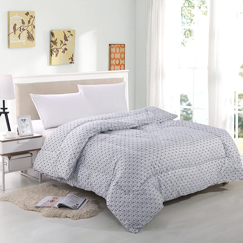 

High Quality Comforter Filler Superfine Fiber Down Quilt Duvet King Queen Twin Size Multicolor Luxury Quilt Soft Winter Blanket