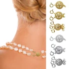 Соединительный застежка с пряжкой для ожерелий и браслетов с несколькими слоями пряжки гальванические украшения браслет DIY Инструменты для наращивания волос