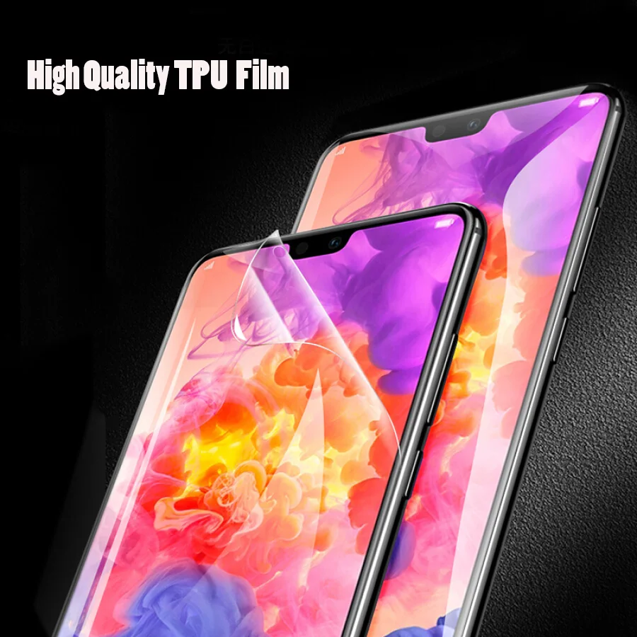 Передняя Задняя пленка с полным покрытием huawei P30 Pro P30 Lite 8x защитная пленка HD пленка из мягкого ТПУ для huawei P Smart Plus