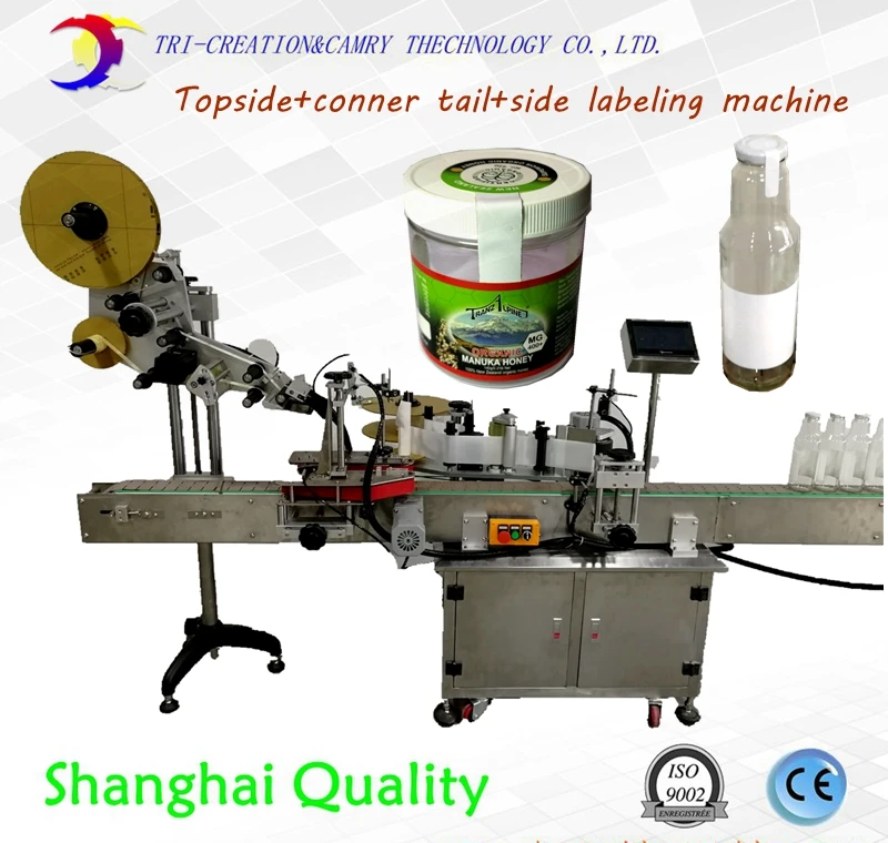 Topside Соединительный хвостовой и боковой маркировочный станок автоматическая