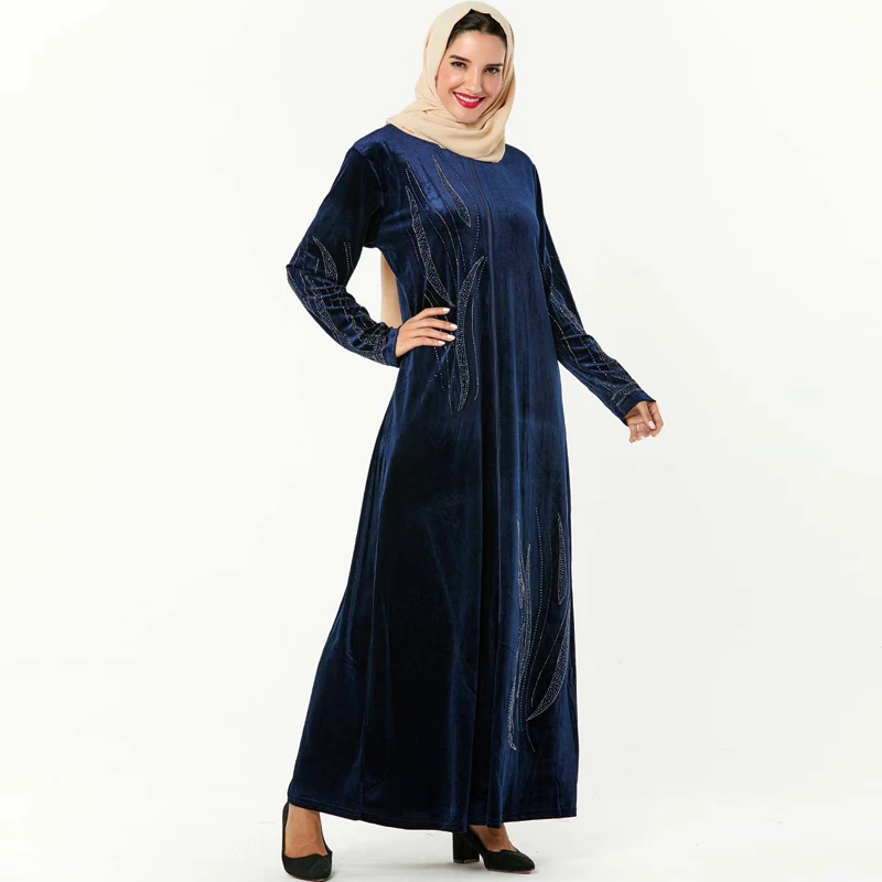 Djellaba Femme Kaftan abaya Дубай, Турция мусульманское платье хиджаб одежда для женщин мусульманских стран Tesettur Elbise молитва турецкий исламский Халат