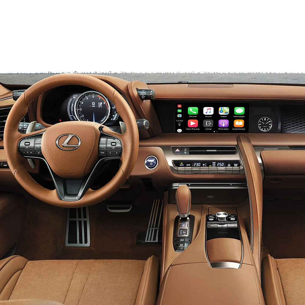 Беспроводной Автомобильный видеоинтерфейс Apple CarPlay Android с USB видеоплеером для Lexus